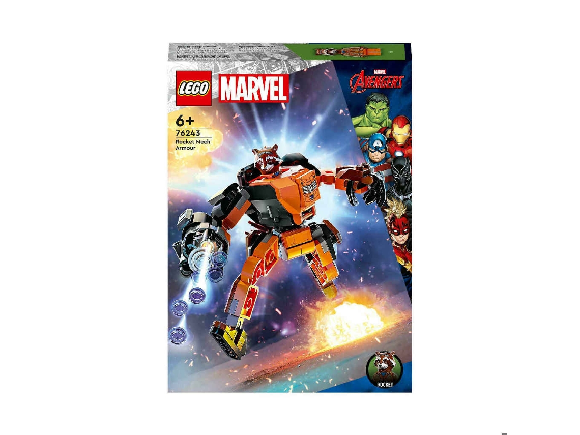 Armadura Mech do Rocket - 76243 LEGO-SUPER HERO 
