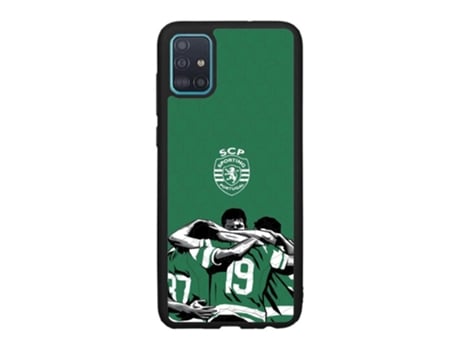 Funda Móvil Oficial Club Lisboa para Samsung Galaxy A51 PHONECASES3D Piel Sintética