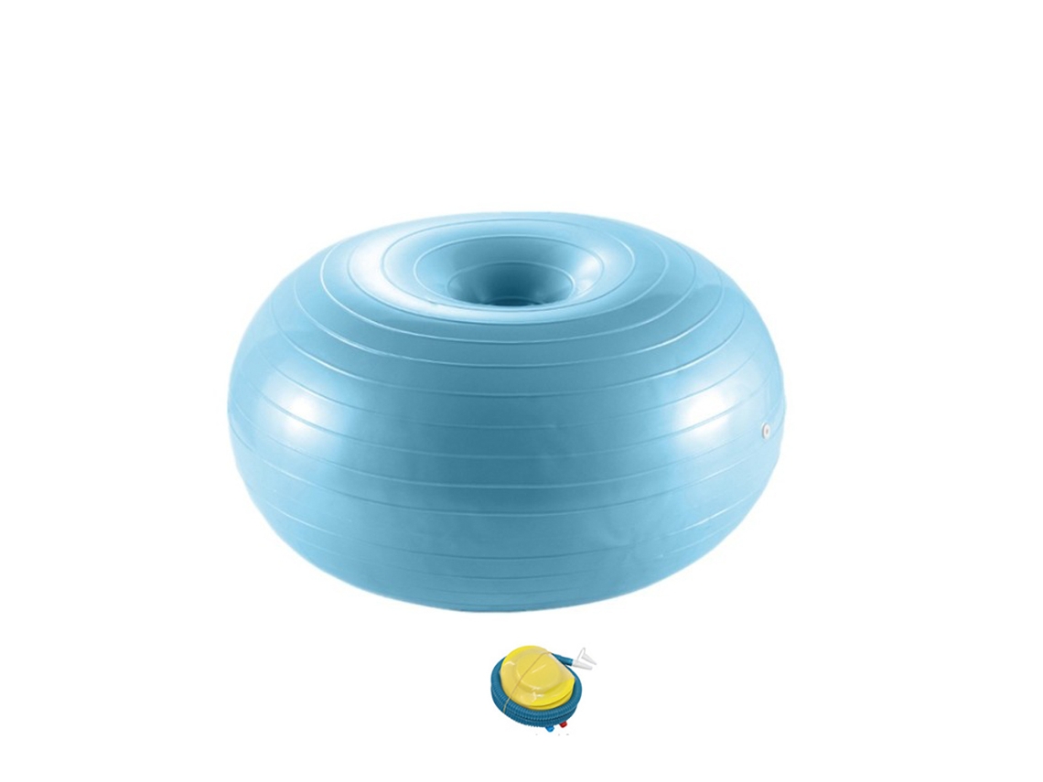 2026-pelota Yoga Donut Para Ejercicio Entrenamiento Core Pilates Equilibrio Con Bomba Inflable
