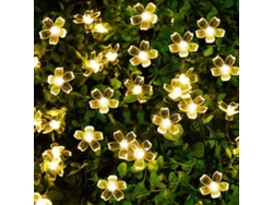 Luces solares de flores, decoraciones al aire libre, luces de hadas impermeables NEVEANCE