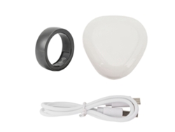 Anillo Inteligente Con Monitor De Salud, Resistente Al Agua Ip68, Contador De Pasos, Monitorización Del Sueño Y Seguimiento Del Estado Físico (negro).