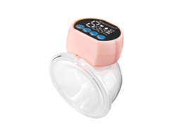 Extractor de leche eléctrico inteligente y silencioso con potente succión y recargable por USB. MDUG (rosa)