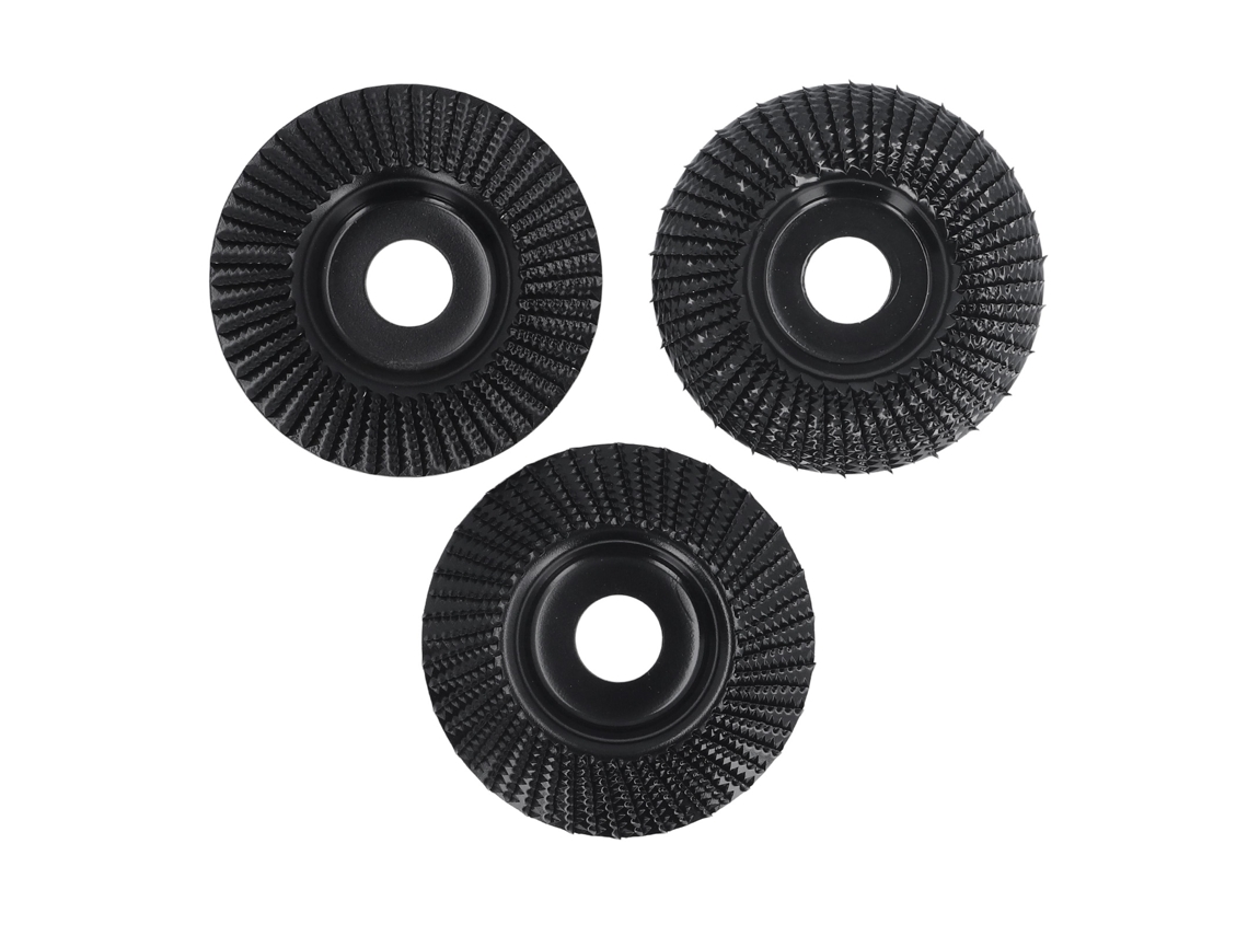 Juego De 3 Discos De Tallado De Acero Al Carbono Para Amoladora Angular, 100 Mm, Para Trabajos De Carpintería.