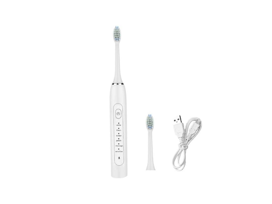 Cepillo de dientes eléctrico vibratorio recargable por USB Nostalgia88 para adultos