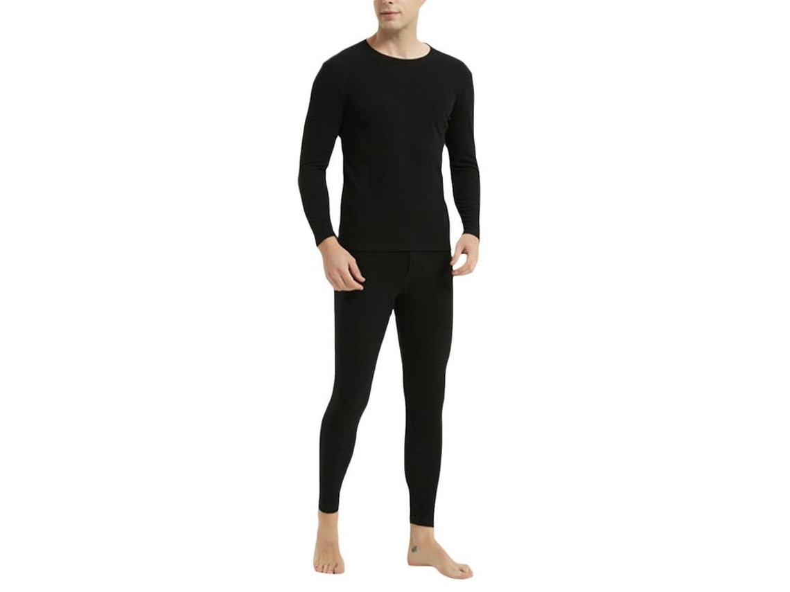 2026-ropa Interior Termica Hombre Mystdiy Pantalones Longos Manga Larga Moldeadora Antipilling