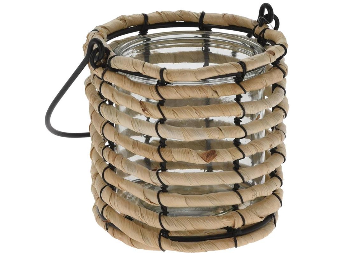 Linterna vela vidrio fibra pequeño