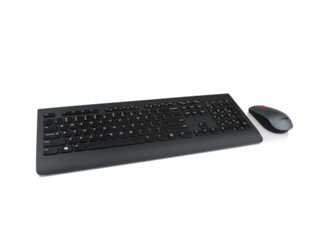 LENOVO 4X30H56806 teclado Ratón incluido RF inalámbrico AZERTY Francés Negro