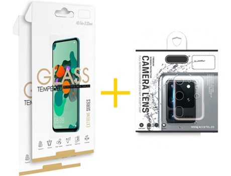 Kit 2 Protectores de Cristal Templado Huawei P 30 Lite SKYHE 2.5D