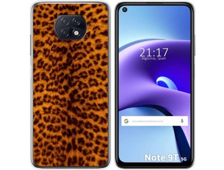 Carcasa Xiaomi Redmi Note 9T 5G TUMUNDOSMARTPHONE Animal 03 Multicolor