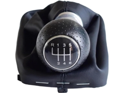 Pomo De Palanca Cambios 5 Y 6 Velocidades Con Arranque Para Audi A3 S3 2001 2002 2003 (negro, Velocidades)