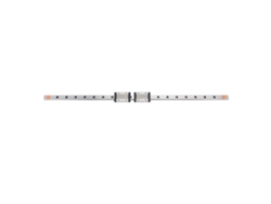 Guia Linear De 500mm Com 2 Deslizadores Mgn12h Aço Inoxidável Para Impressora 3d
