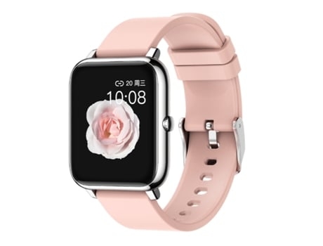 Reloj inteligente con podómetro monitoreo del sueño cronómetro reloj deportivo reloj inteligente para pantalla táctil de AUJEZON