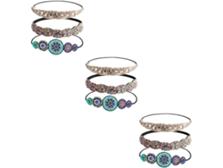9 Pièces Diadema Cercle Perlé Attaches De Cabello Perlées Accessoire Pour Mujers Diademax En Strass