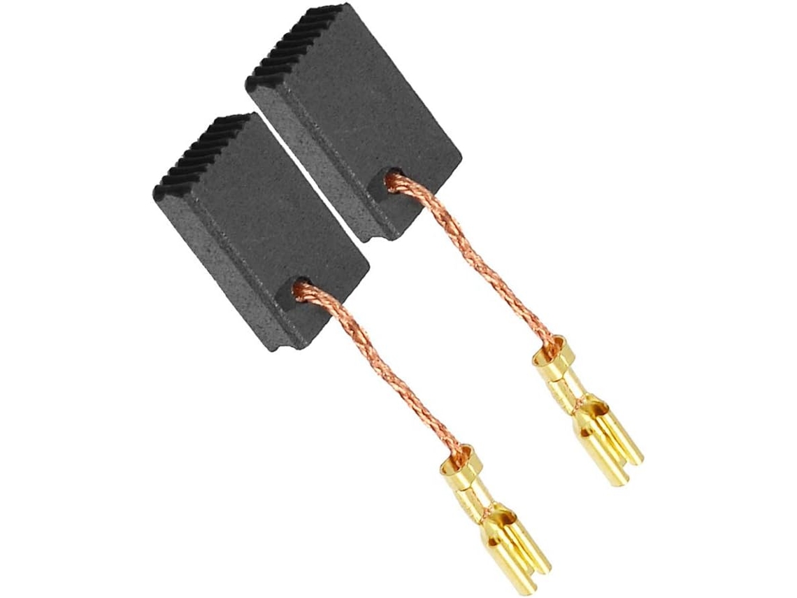 2 Piezas De Escobillas De Carbón Para Reemplazo De Herramientas 4 Mm X 10 17 De