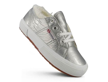 Zapatillas para Niños SUPERGA (29,0 EU - Plateado)