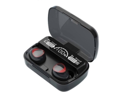 Auriculares Bluetooth True Wireless LOVEBABYLY M10A (In Ear - Micrófono - Noise Cancelling - Negro)
