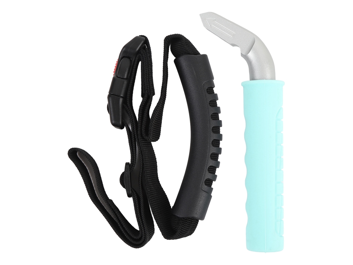 2 Barras Auxiliares Para Puertas De Coche Con Diseño Ergonómico Y Soporte Verde Para Vehículos.