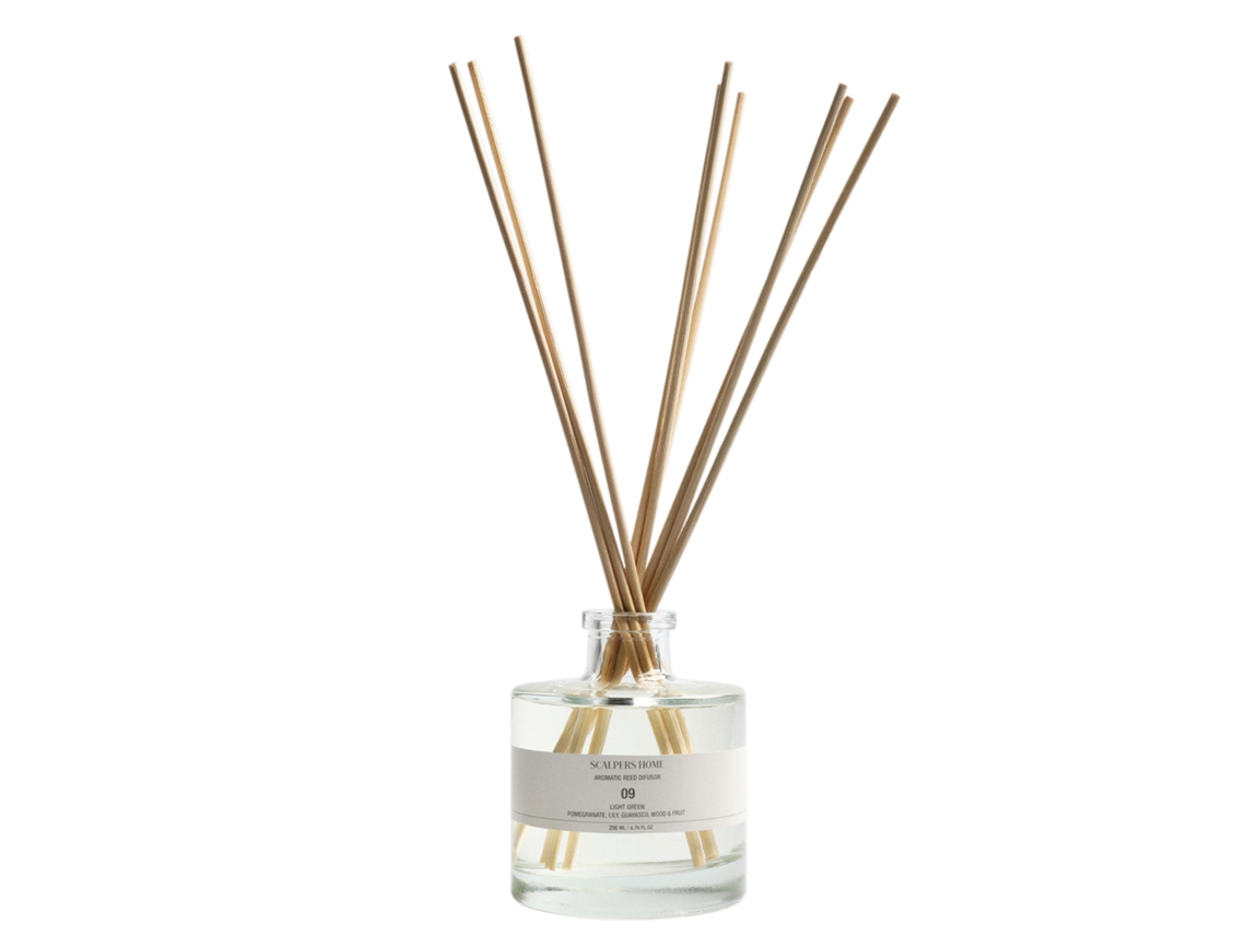 Difusor de aroma Mikado 200ml Verde Claro Scalpers