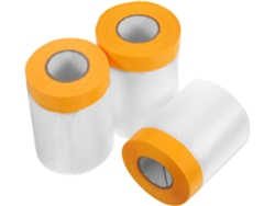 3 Rollos De Película De Enmascaramiento Preencolada, Cinta Protectora Para Automóviles