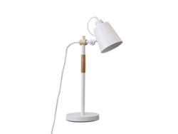 Lámpara de escritorio LED con protección ocular, luz de lectura de metal ajustable para oficina, dormitorio y sala de estar.