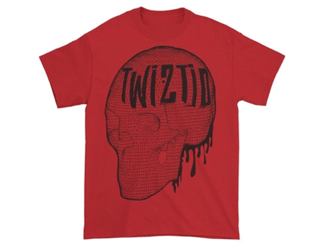Camiseta ROCKINSTONE Twiztid Pixel Skull (S)