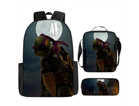 Conjunto de tres piezas de Mochila KOHREE Teenage Mutant Ninja Turtles