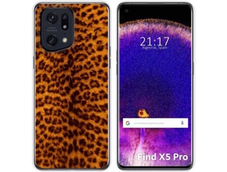 Carcasa para Oppo Find X5 Pro 5G TUMUNDOSMARTPHONE Dibujos Animal 03 Multicolor
