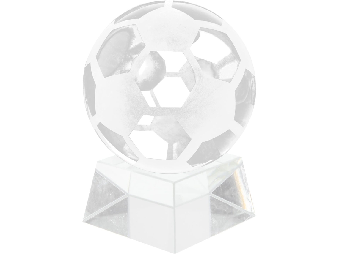 Decoración transparente de fútbol para fiestas temáticas - Soporte único - Perfecto para decorar y recordar eventos deportivos - Pieza GOKOCO