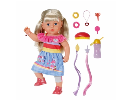 Baby Born Muñeca Hermana Rubia 43 Cm