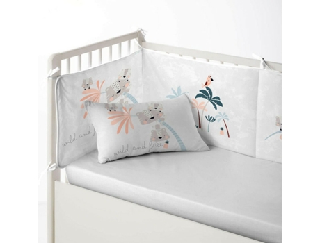 Protector de Cuna Cool Kids Wild And Free (60 x 60 x 60 + 40 cm)