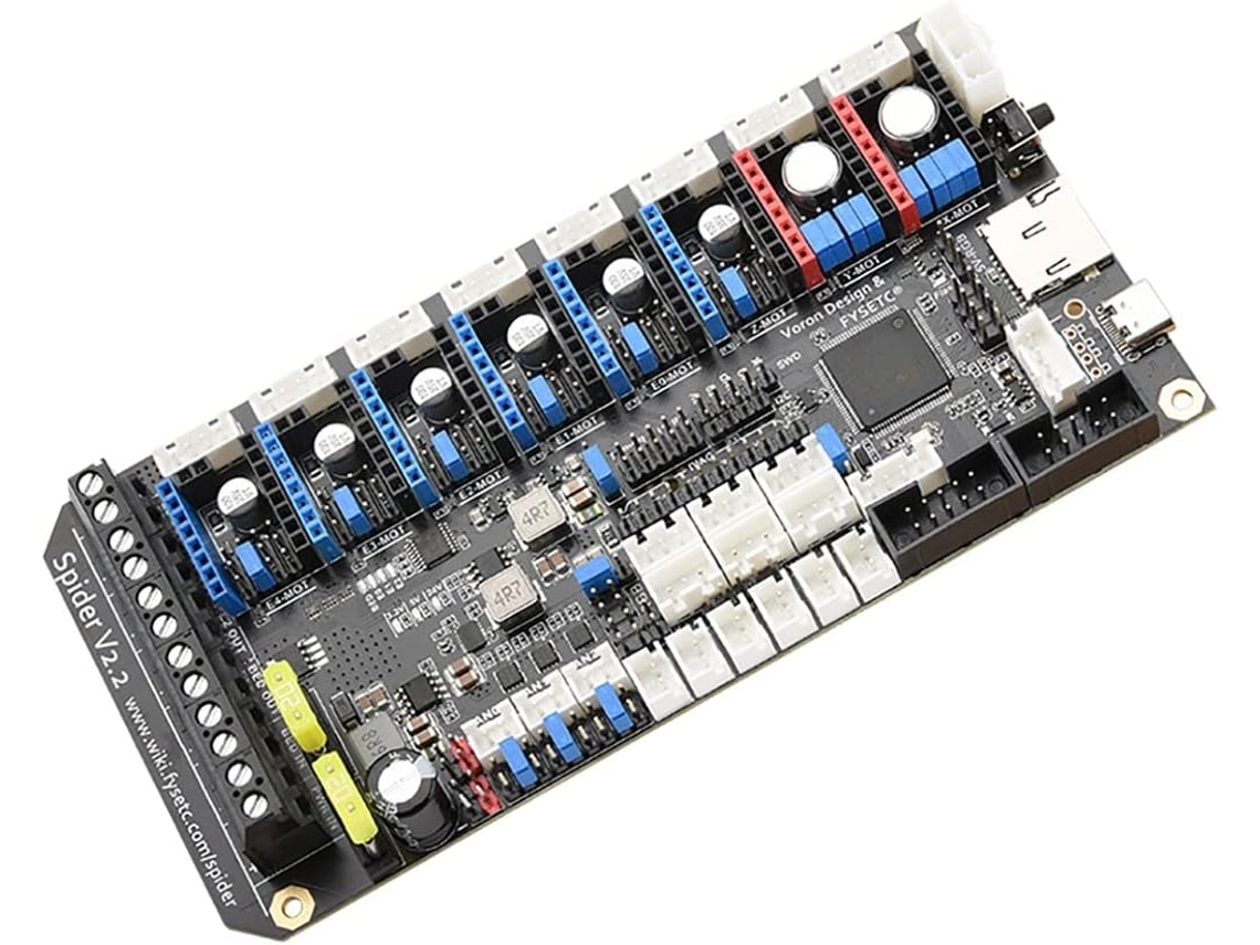 Spider V2. 2 Placa Base De 32 Bits Stm32f446. 4 Switchwire De 8 Ejes