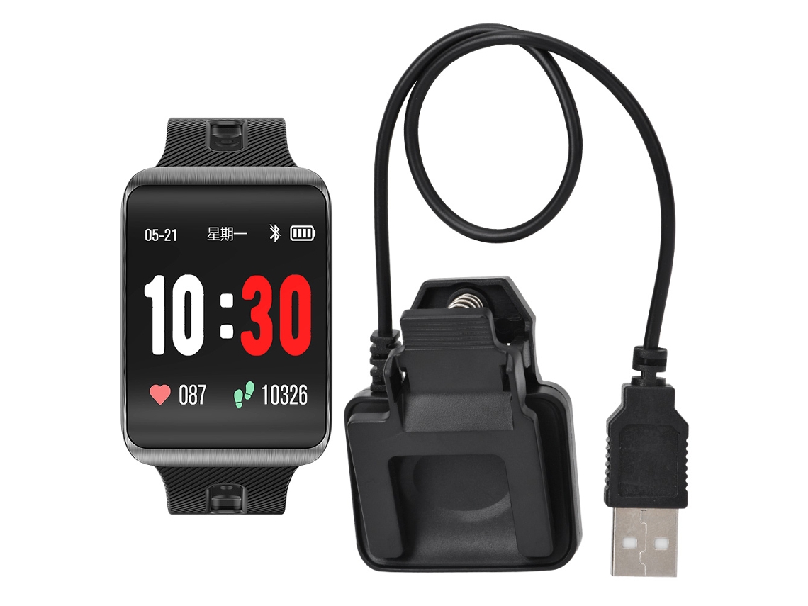 Pulsera Inteligente Bluetooth Y Reloj Inteligente Con Monitorización De Frecuencia Cardíaca Y Presión Arterial