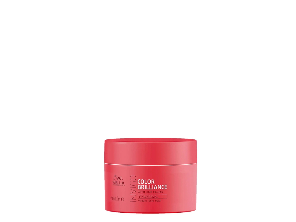 Mascarilla para el Pelo WELLA Invigo Color Brilliance Normal y Fino (150 ml)