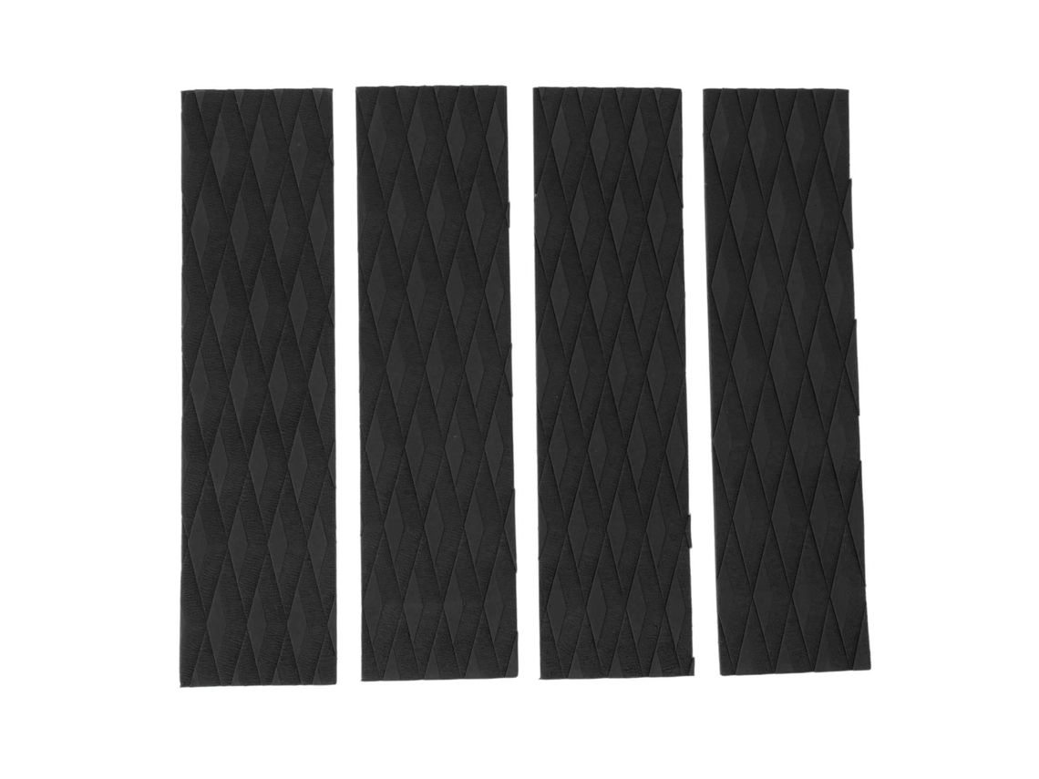 2026-4pcs Tapones De Tracción Para Tabla De Surf Tracción Frontal Antideslizante Para Skimboards Kayak Negro