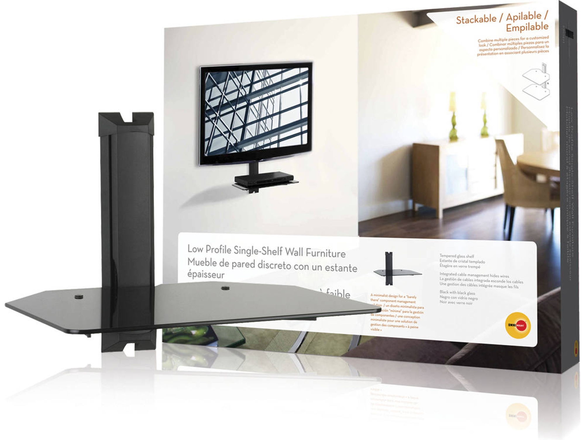 Soporte de Mesa AG NEOVO DMS-01D (24'' - Hasta 12 Kg)
