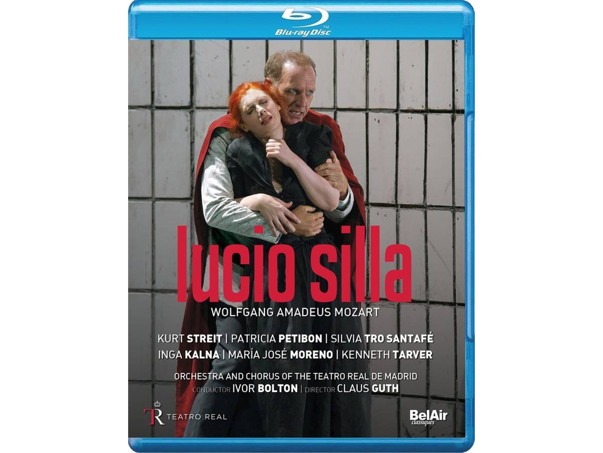 Blu-ray Video Streit/Petibon/Bolton/Ch.+Orch.Teatro Real/+ - Lucio Silla (1 CDs)