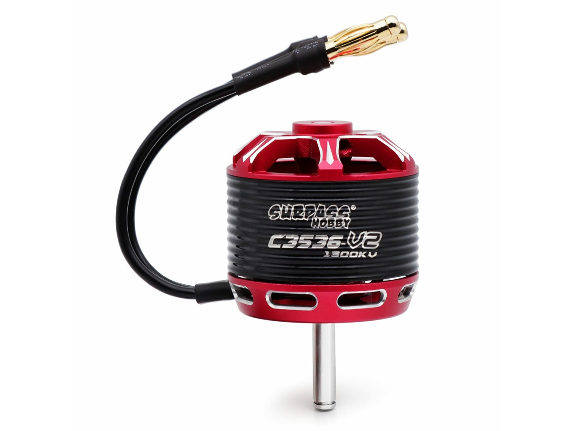 1300kvsurpass-hobby C35 Series V2 C3536 910kv/ 1050kv/ 1300kv/ 1500kv Outrunner Brushless Motor 2-4s For Rc Airplane