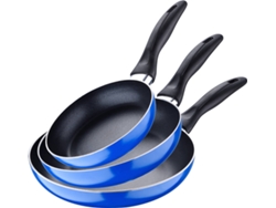 Set 3 Sartenes SAN IGANCIO SG-6816 (Aluminio - 16x20x24 cm)