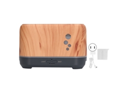 Umidificador De Névoa Aromática 200ml Difusor De Óleo Essencial Silencioso Com Luz De Chama Para Casa 100‑240v Plug Us