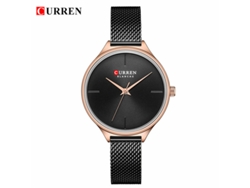 Reloj De Cuarzo Informal Para Mujer Con Correa De Malla Milanesa De Acero Inoxidable.
