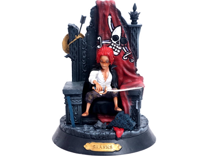 Figura EASTVAPS One Piece Shanks Estatua sentada