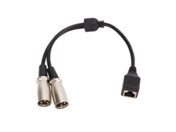 Adaptador RJ45 a XLR hembra, cable conversor de micrófono de 20 cm, ideal para equipos KTV