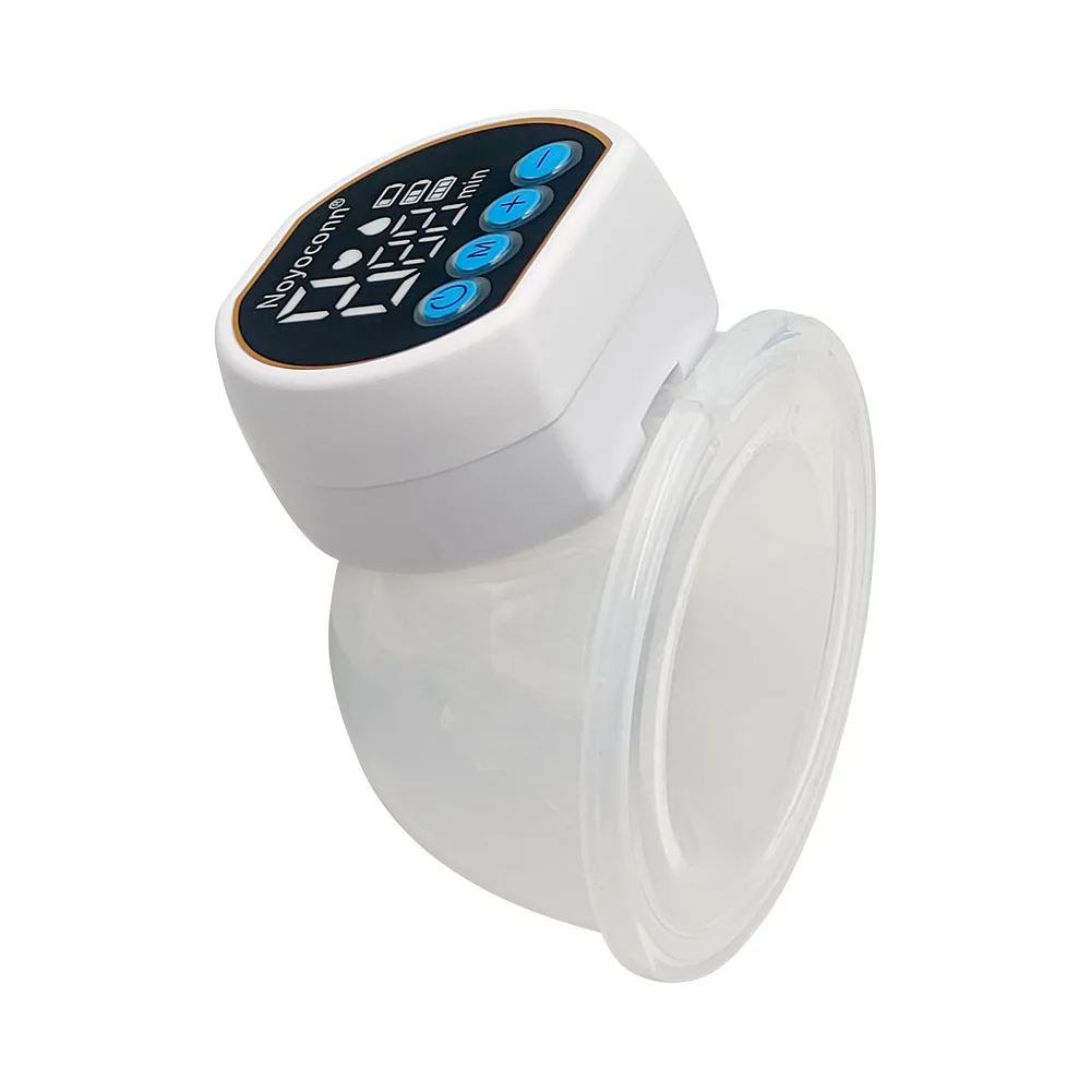 (blanco) Extractor De Leche Inteligente Portátil De Doble Cara, Silencioso Y Con Succión Potente, Libre De Bpa.