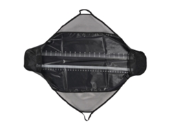 Bolsa De Pvc Negra Para Pesar Peces Con Regla, Gran Capacidad, Antideslizante, Para Torneos.