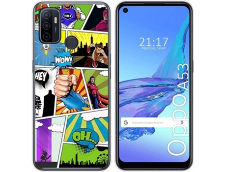 Carcasa Oppo A53 / A53s TUMUNDOSMARTPHONE Comic