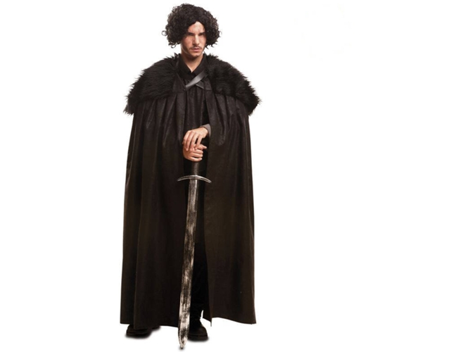 Cubierta de Hombre VIVING Game of Thrones: Jon Snow (Tam: M/L - Negra)