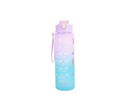 Botella De Agua Deportiva Motivacional, Tetera De Viaje A Prueba De Fugas Para Deportes Al Aire Libre Rosewell