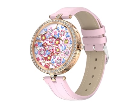 Smartwatch, varios modos deportivos, asistente de voz AI, rosa CHRONUS