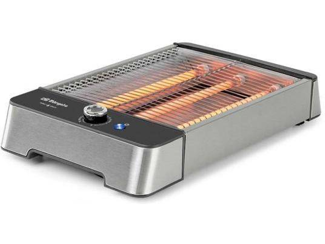Tostadora Plana ORBEGOZO TO 2030 (600 W - Inox)