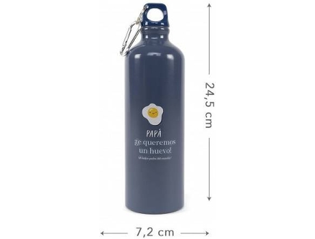 Botella HOGAR Y MÁS Agua Padre